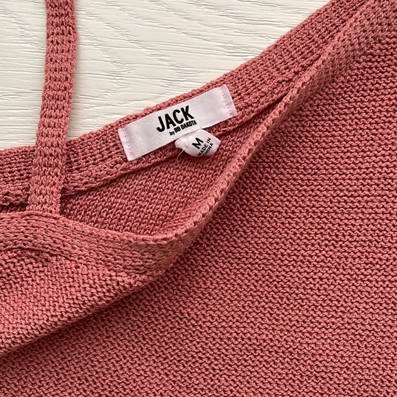 Jack by BB Dakota One Shoulder Cropped Tank - Picture 3 of 4